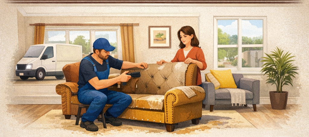 چرا تعمیرات مبل در منزل بهترین انتخاب است؟